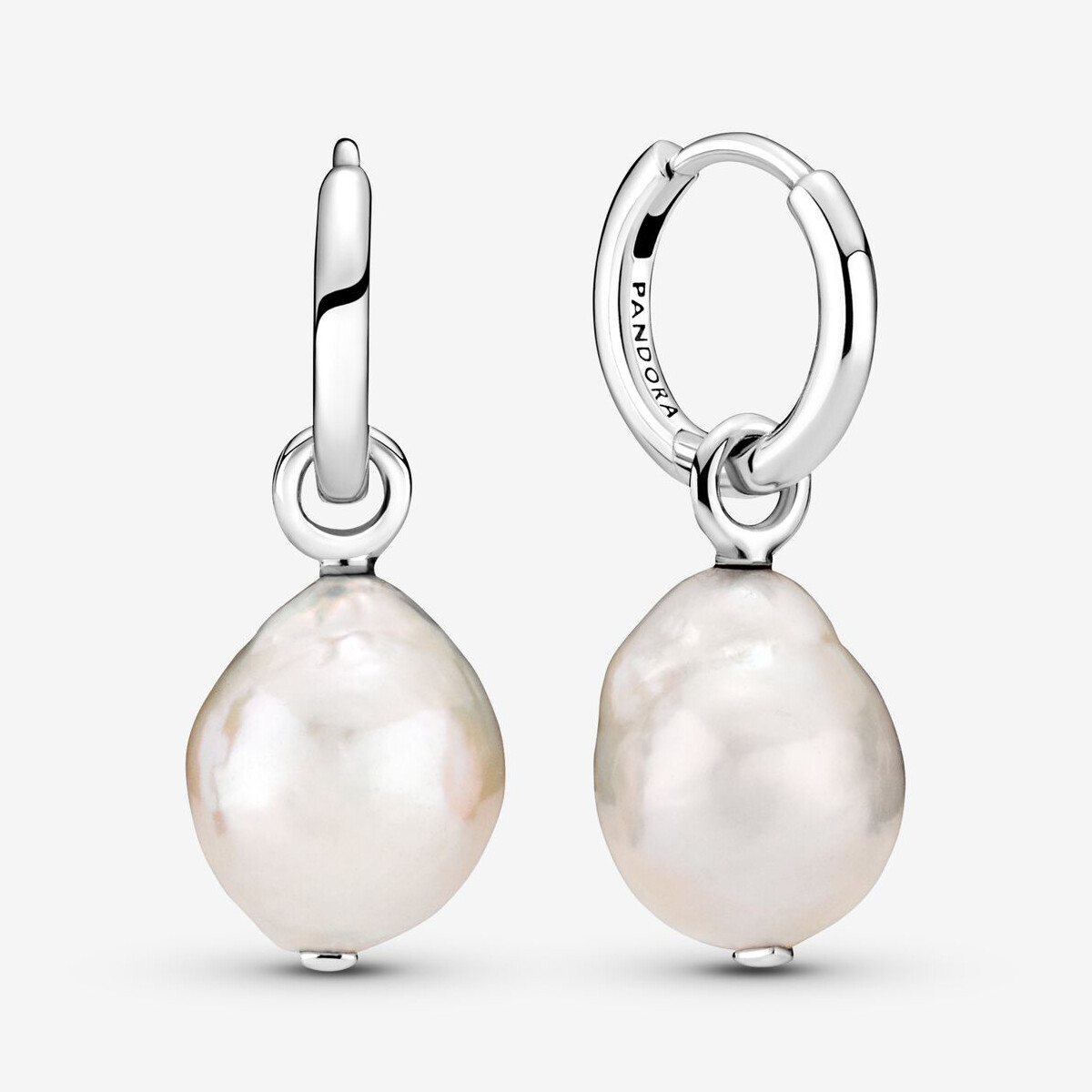 

Серьги Pandora Treated Freshwater Cultured Baroque Pearl, серебро