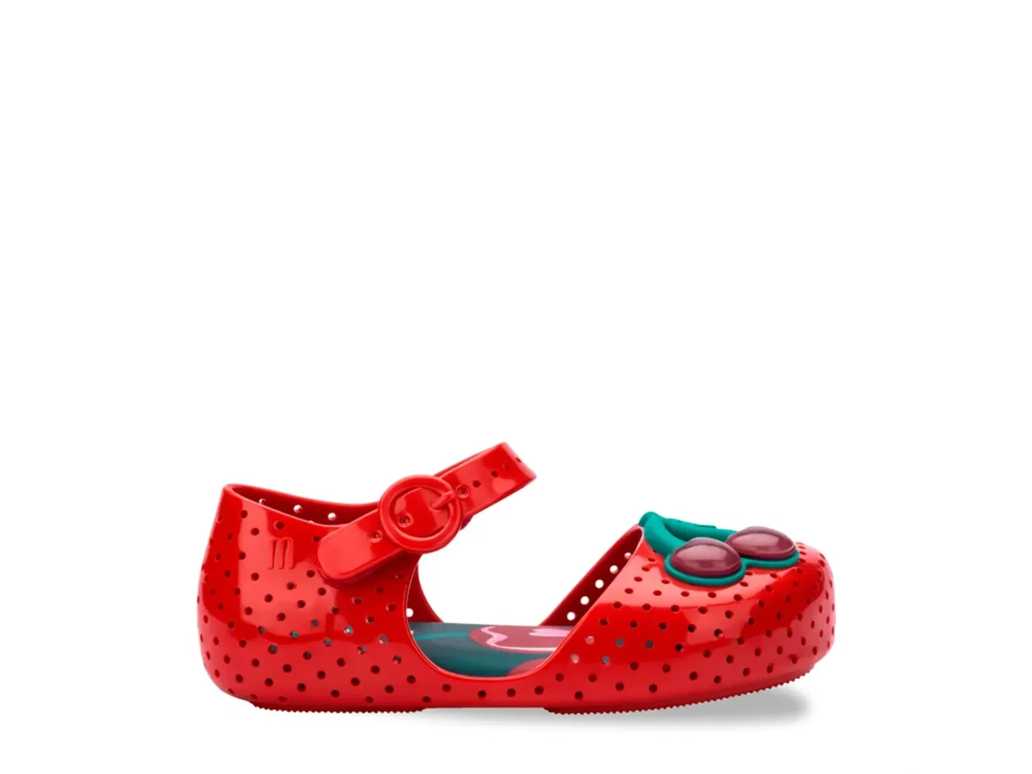 Туфли с ароматом, с вишневым акцентом, Mini Melissa, красный — фото 3