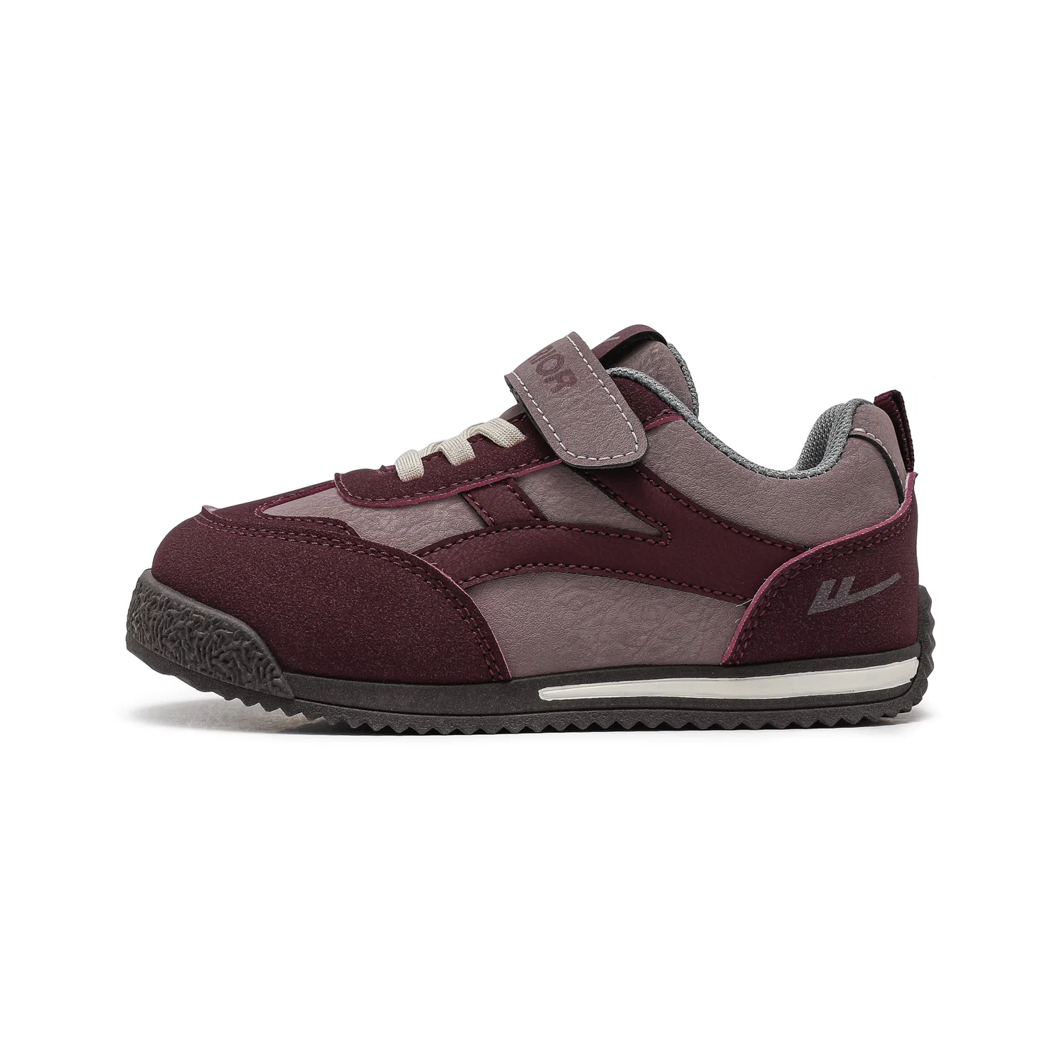 Детские кроссовки для скейтбординга с защитой от истирания Dark Pink Burgundy WARRIOR