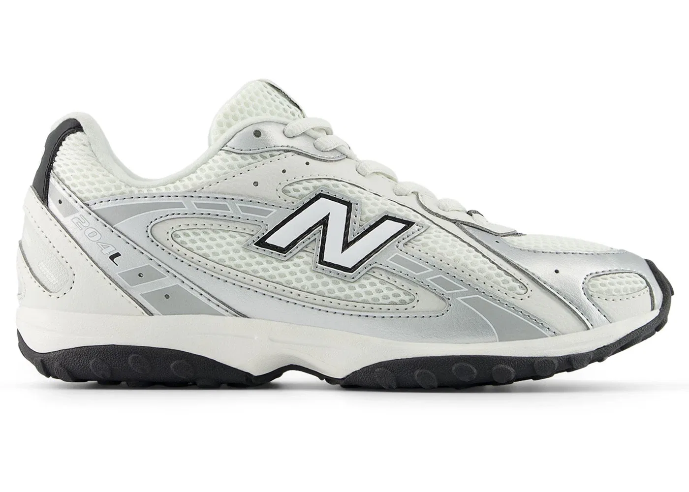 Детские кроссовки шнурованные New Balance 204L Lace, NB 103 White/Grey Matter