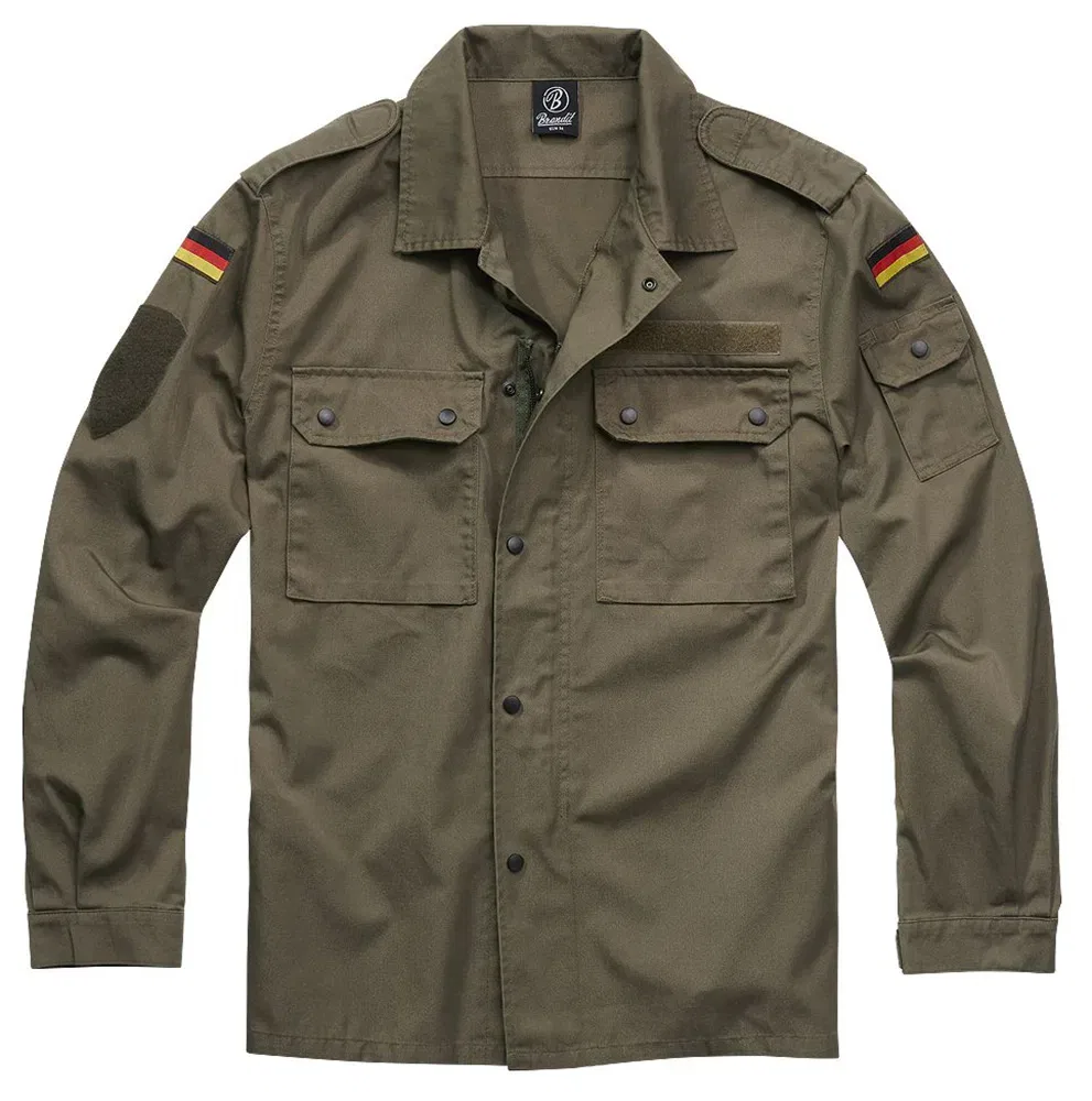 Мужская военная куртка Bw Field Tunic Brandit, Green