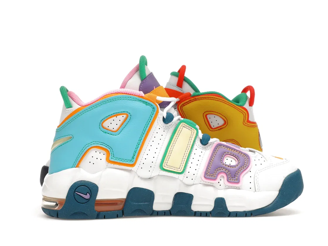 Детские кроссовки Lifestyle Nike Air More Uptempo, Multi-Color/Multi-Color — фото 3