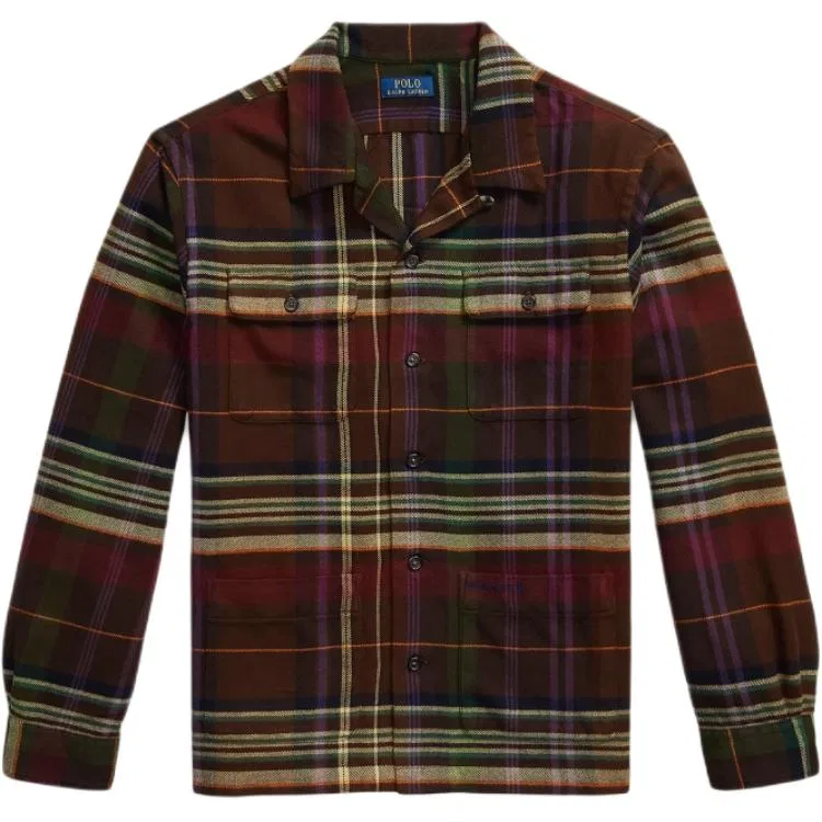 Мужская рубашка с принтом в клетку Polo Ralph Lauren, Multicolor