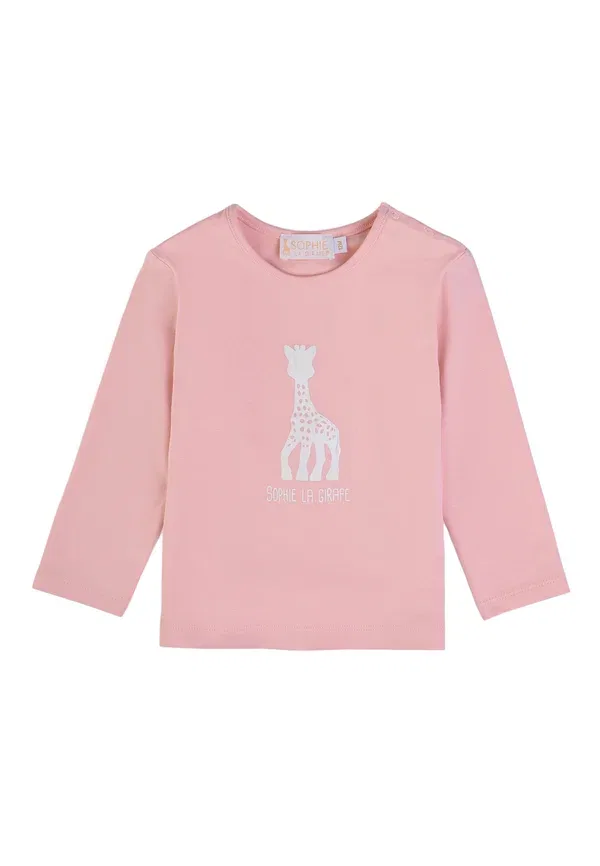 Топ с длинным рукавом Sophie La Girafe Pink, розовый