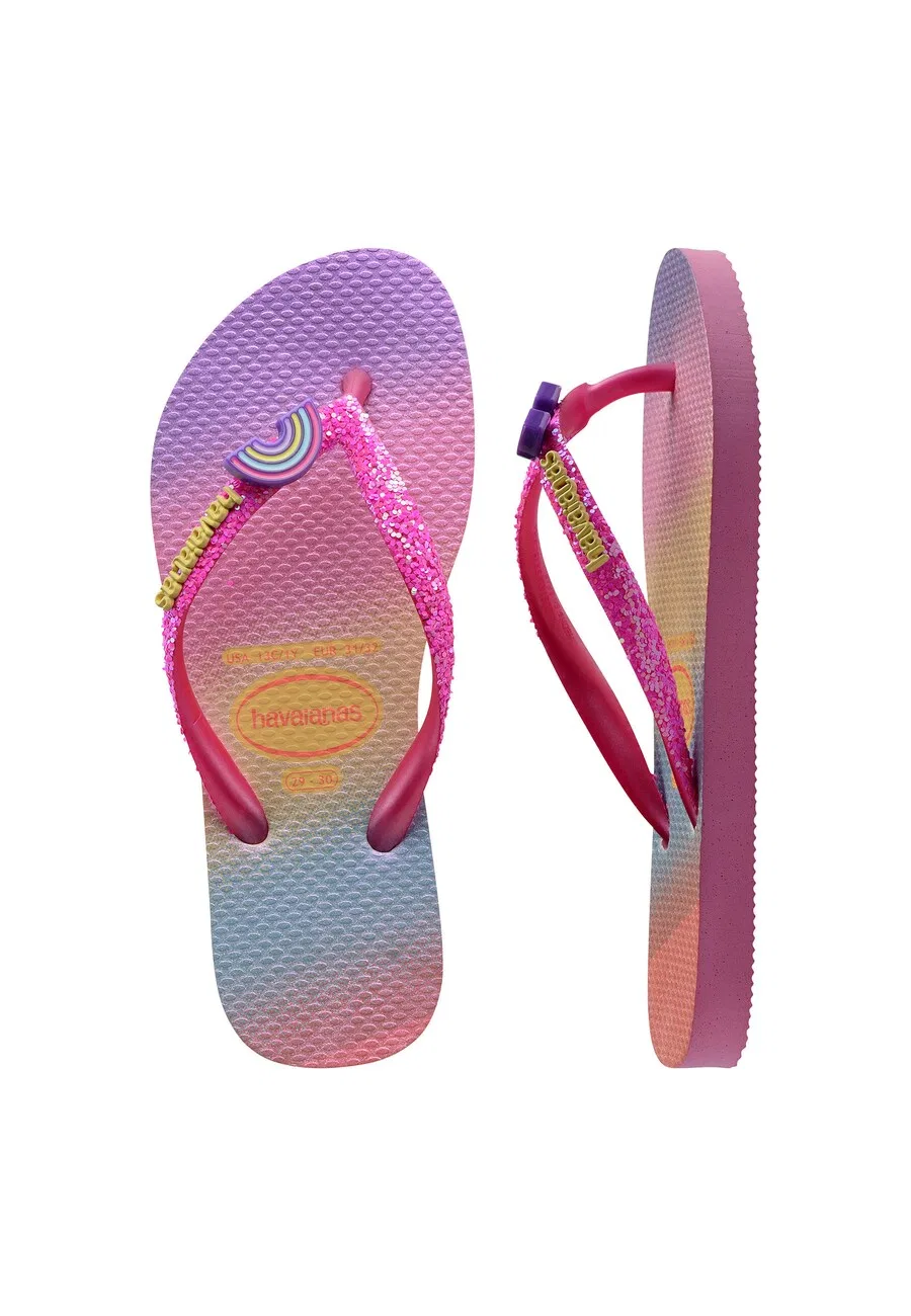 Сандалии HAVAIANAS розового цвета — фото 3