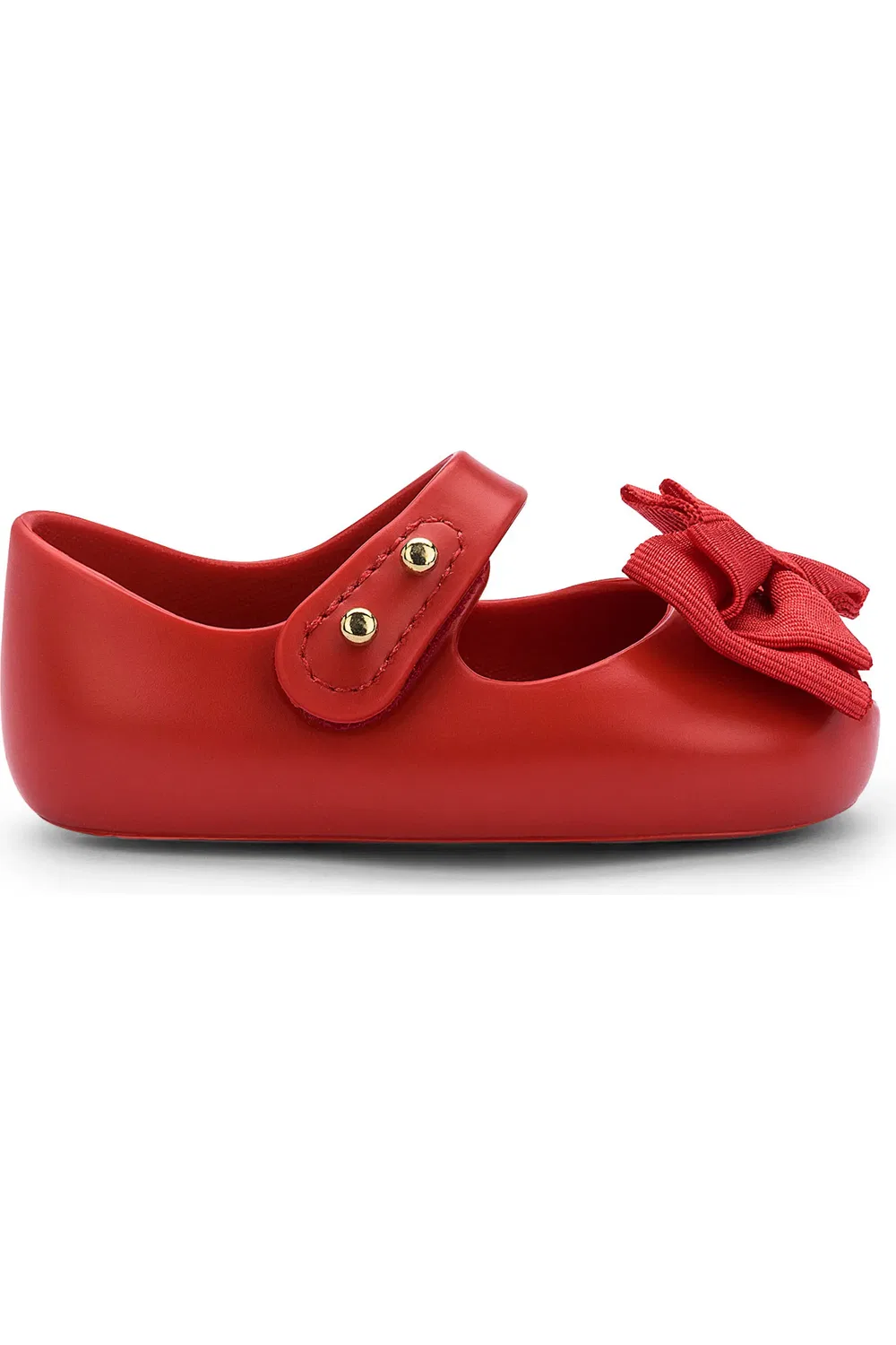 Детские туфли Мэри Джейн с бантом ароматизированные Mini Melissa, красный — фото 2