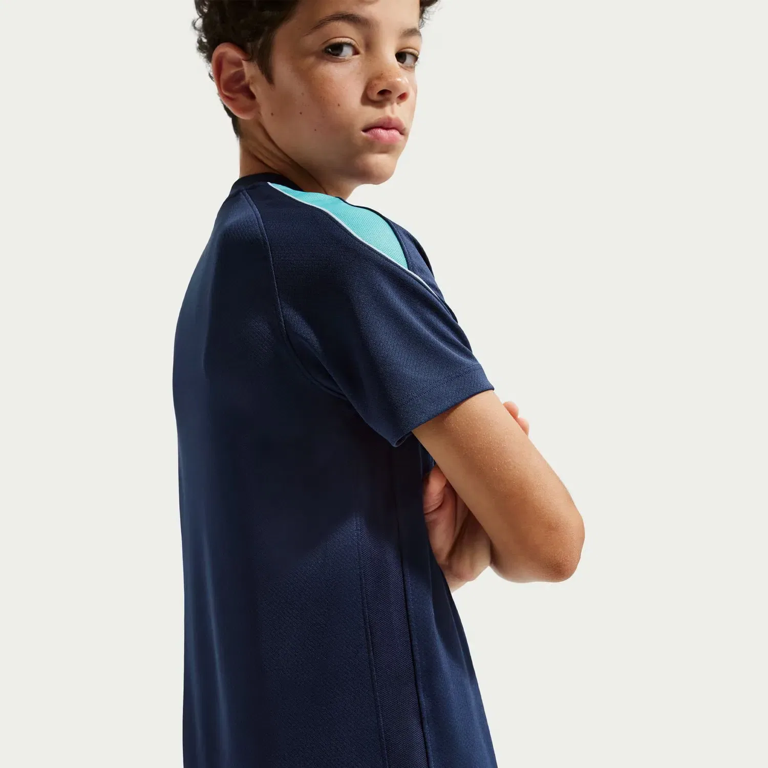 Детская футболка Dri-FIT Strike Nike, Azul — фото 4