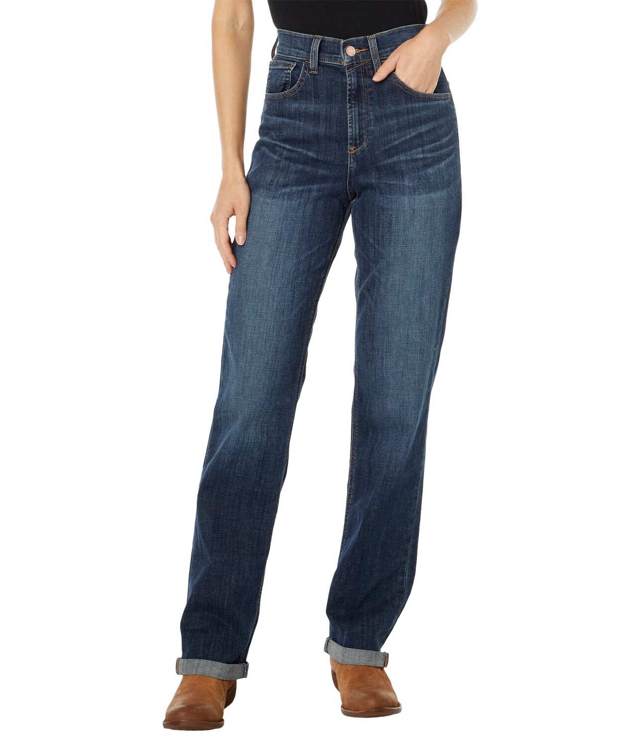 

Джинсы Ariat, High-Rise Vintage Jazmine Straight Jeans