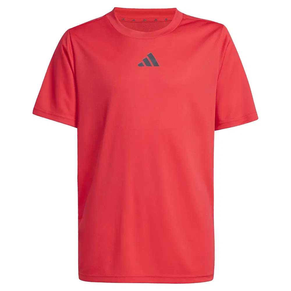 Комплект из футболки с коротким рукавом и шорт Adidas, красный — фото 4
