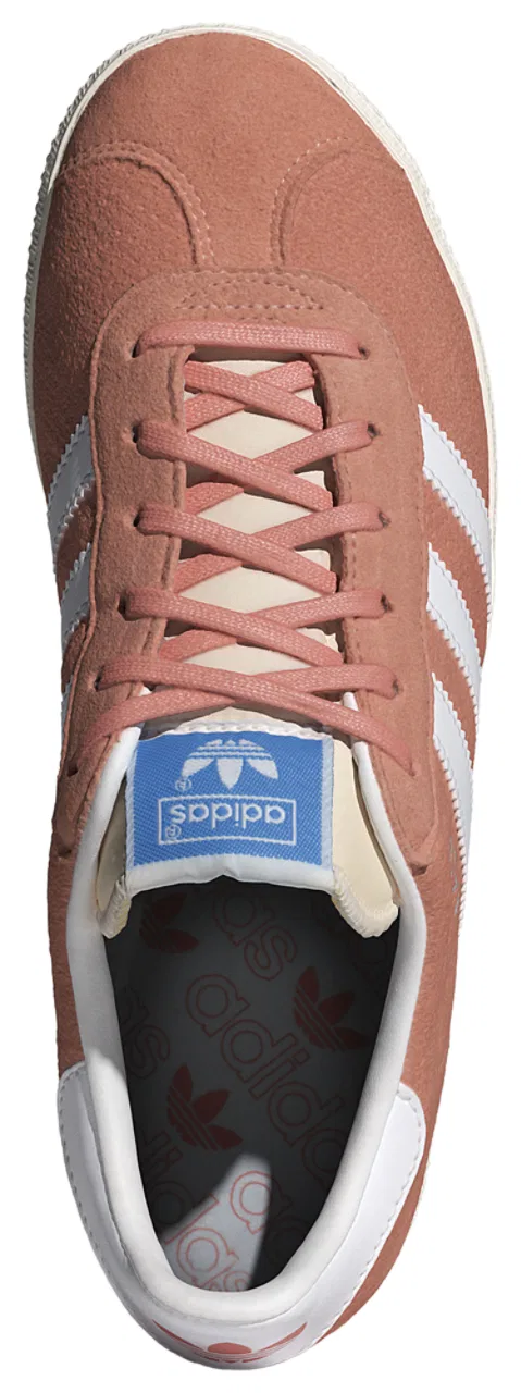 Кроссовки для девочек Gazelle Adidas, цвет Wonder Clay/White — фото 4