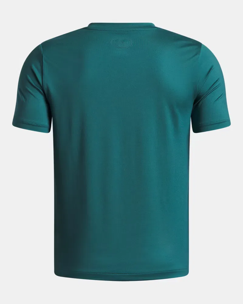 Футболка с коротким рукавом для мальчиков быстросохнущая UA Vanish UnderArmour, Rack Green — фото 2