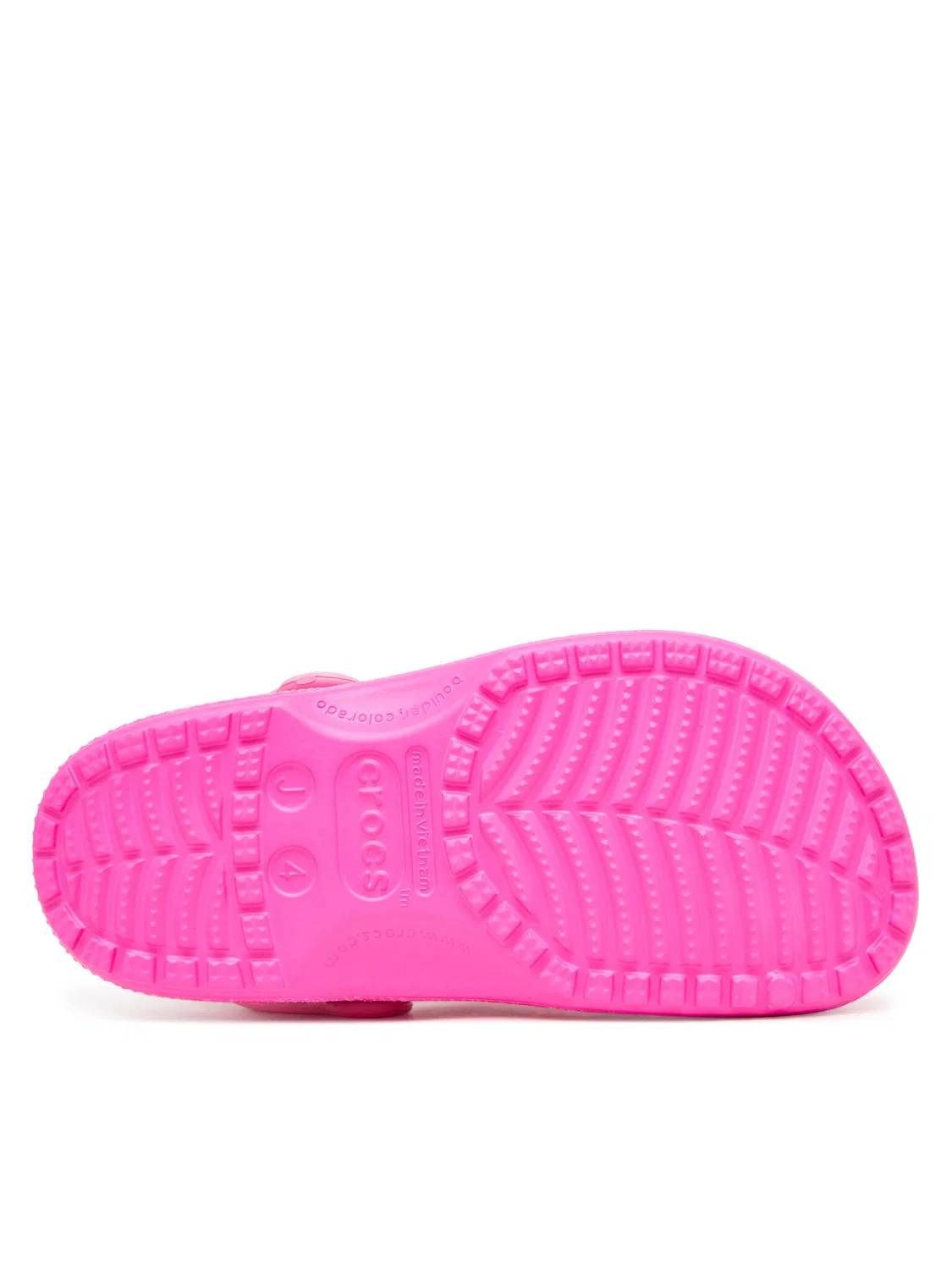 Сабо-мюли barbie classic clog для девочки Barbie Classic Clog Crocs, розовый — фото 4