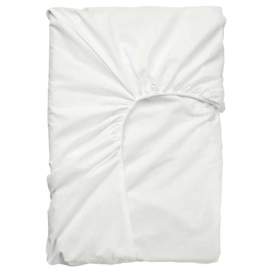 

Простыня Ikea Ullvide Shaped Fitted For Replacement Mattress, 140x200 см, белый