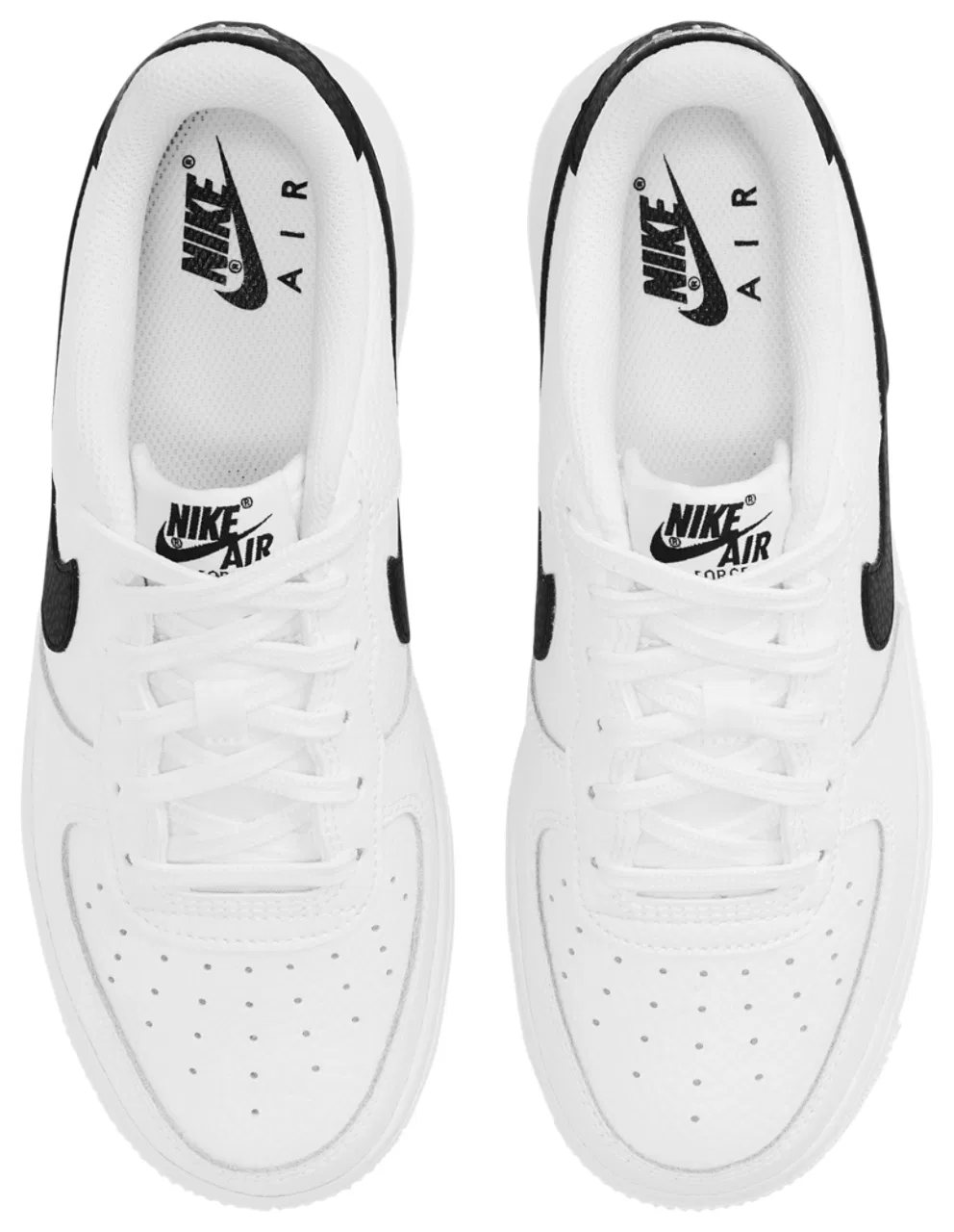 Кроссовки для мальчиков Air Force 1 Low Nike, черный/белый — фото 4