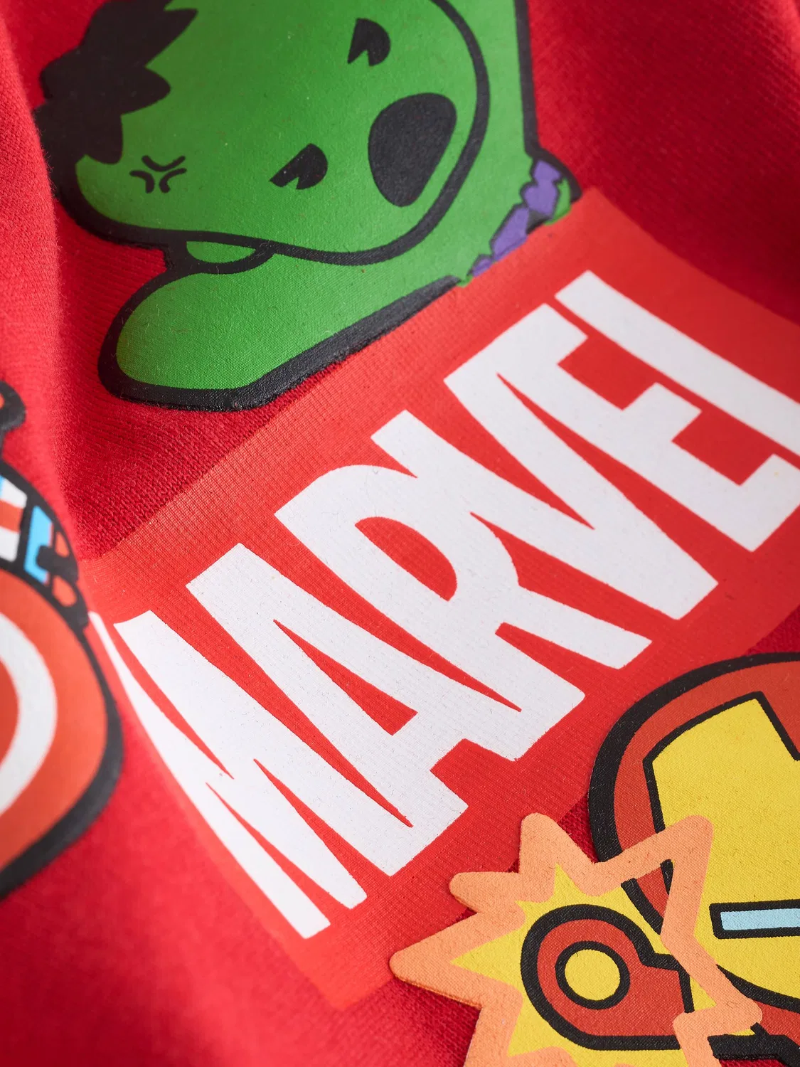 Футболка с принтом Marvel Avengers, Red Back Print Next, красный — фото 3