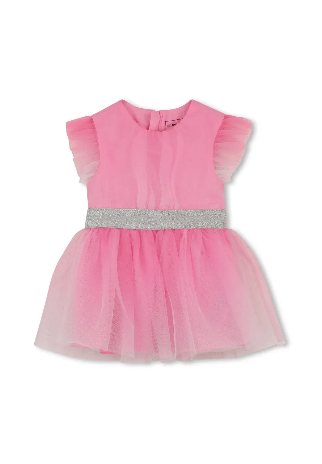 Robe de cérémonie - дневное платье Karl Lagerfeld Kids, Pink Frosting