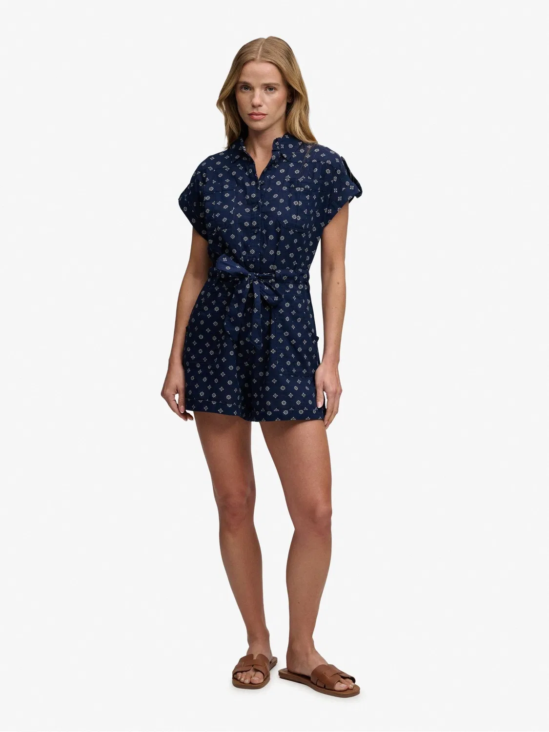 Комбинезон Superdry Navy Belted Utility, Navy — фото 2
