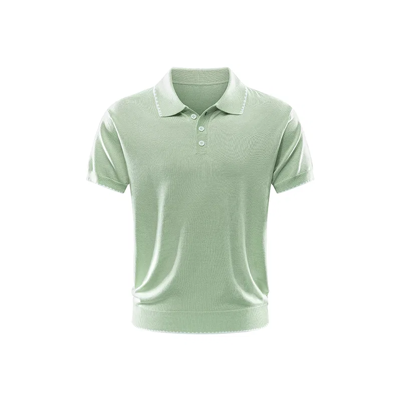 Футболка-поло детская с воротником Polo Shirts Unisex Lapel Moderate Sugarfunk, Upgraded Light Green