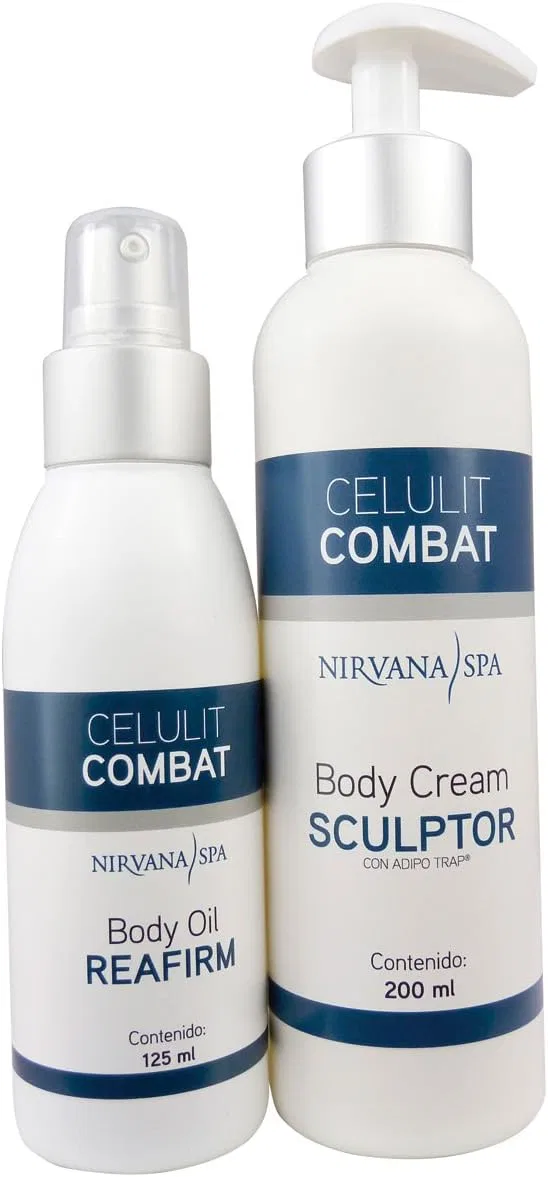 Антицеллюлитный набор Body Cream Sculptor 200 мл и Firming Oil 125 мл, NIRVANA SPA — фото 2
