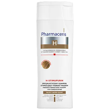 Pharmaceris H-Stimupurin специальный шампунь для стимуляции роста волос стимулирует рост и густоту волос, 250 мл — фото 2