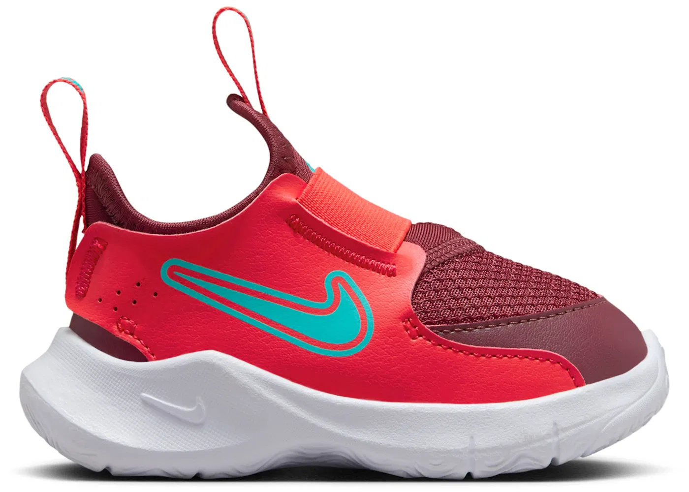 Детские кроссовки с шнуровкой Nike Flex Runner 3 Nike, Light Crimson/Dark Team Red/White/Dusty Cactus