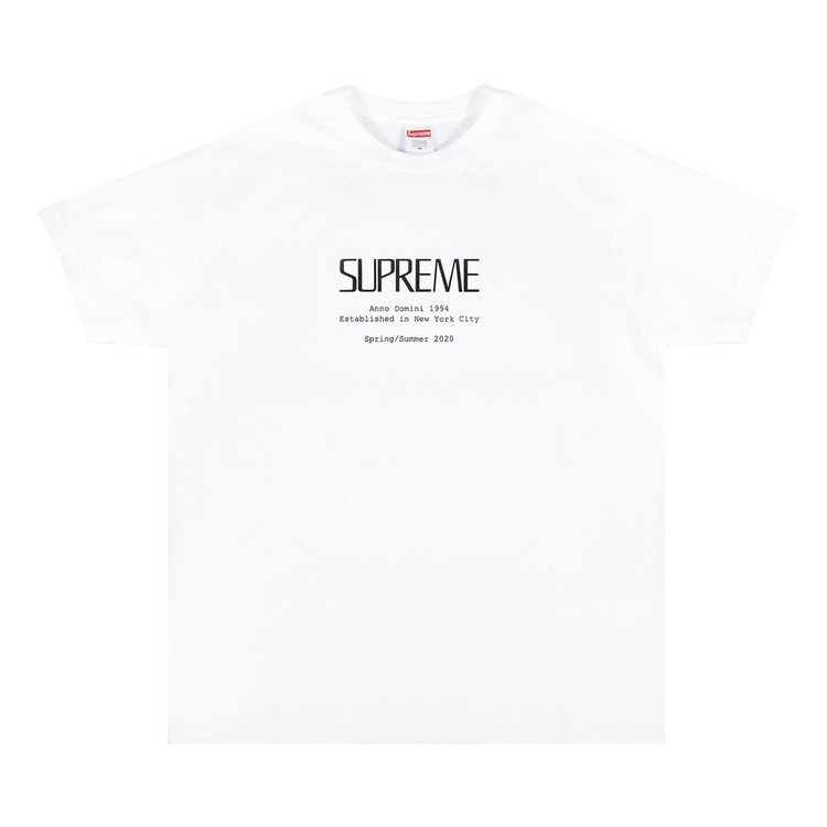 

Футболка Supreme Anno Domini Tee 'White', белый