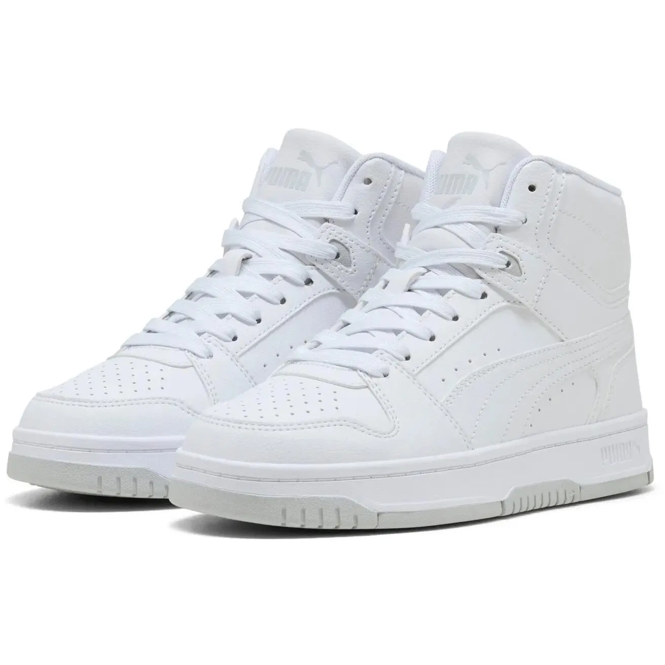 Детские кроссовки Puma Rebound Slam Mid Jr, Weiß — фото 3