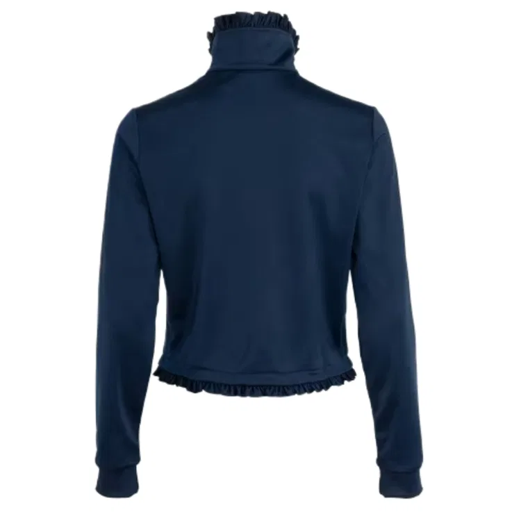 Женская куртка с водолазкой Collegiate Marine Blue Adidas Originals, Collegiate Marine Blue — фото 3