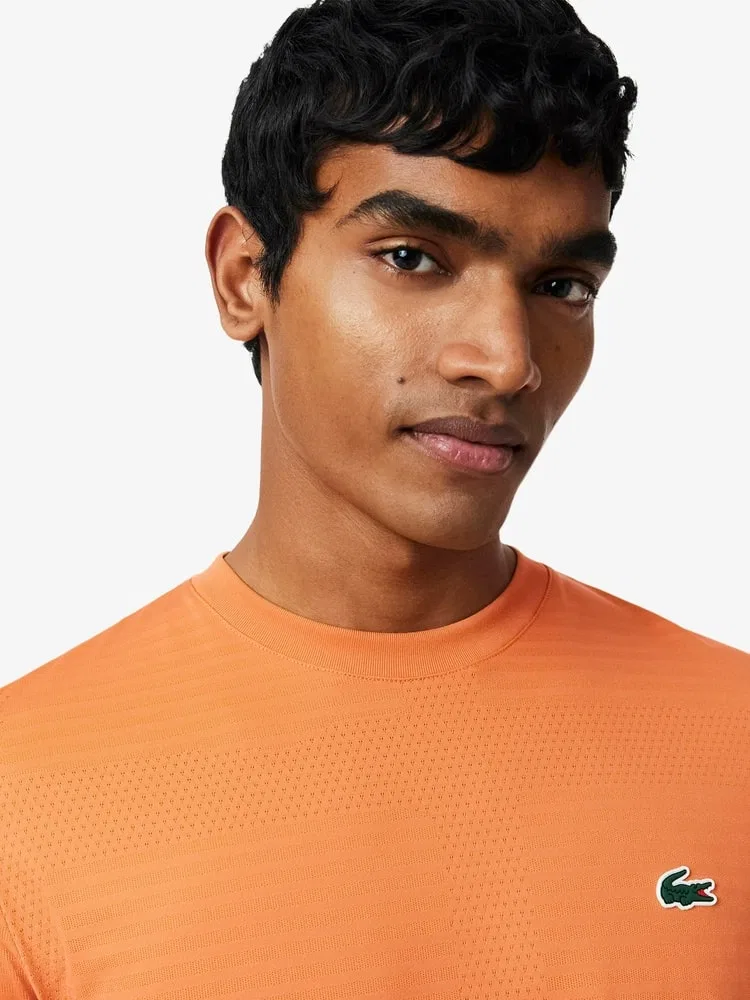 Футболка теннисная LACOSTE TH0004, Orange — фото 2