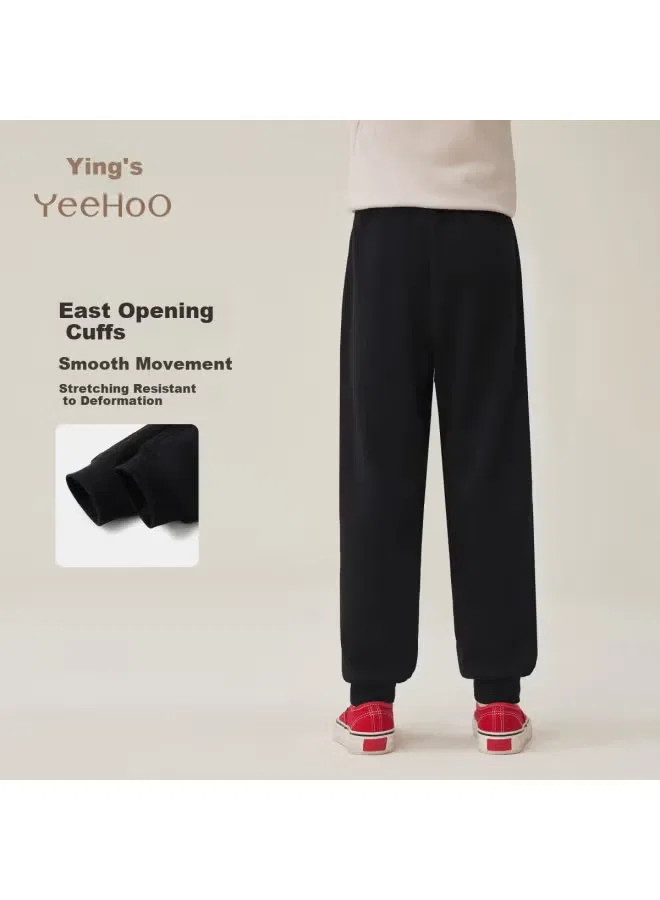 Штаны детские свободные спортивные Yeehoo, черный