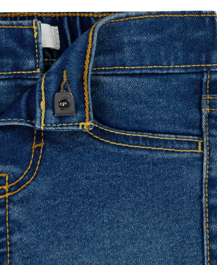 Комплект из лонгслива с длинным рукавом и джинсов, с графическим принтом Levi's Levi's Egret/Blue — фото 4