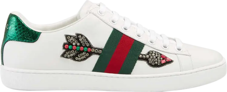 Кроссовки Gucci Wmns Ace Embroidered Arrow, белый