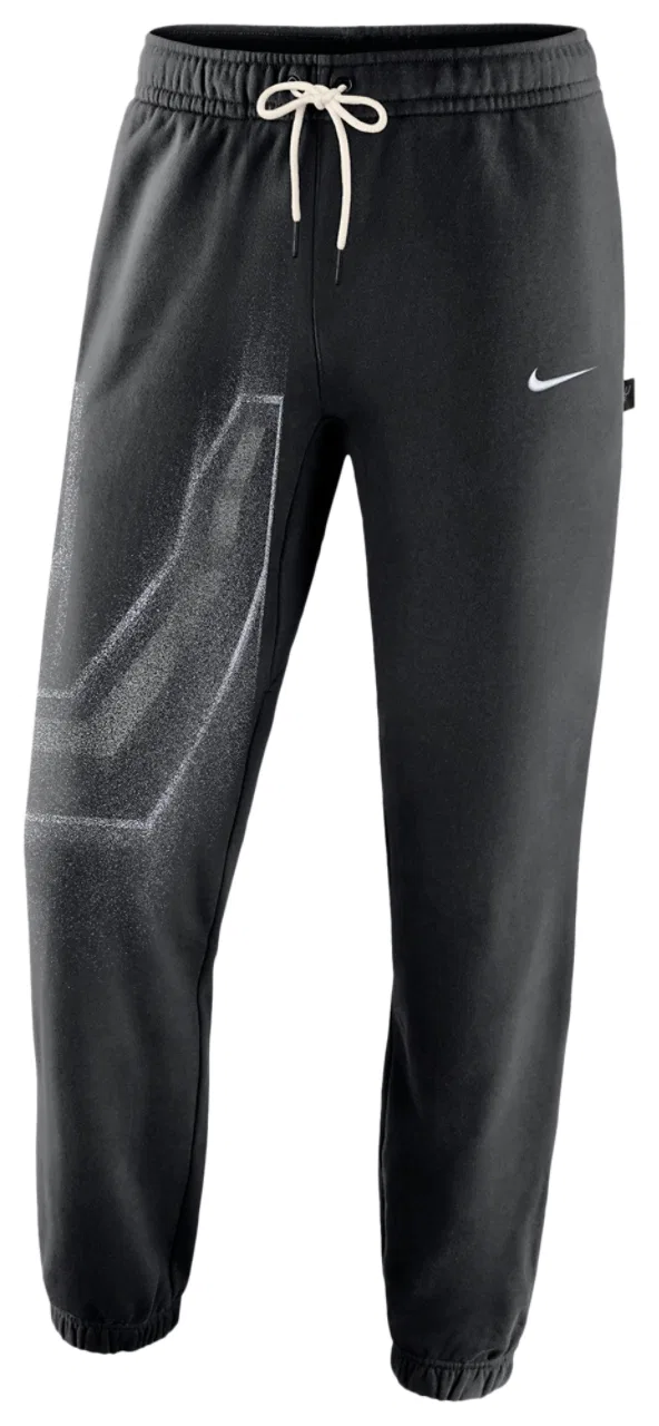 Мужские спортивные штаны утепленные Therma-FIT Spurs Basketball Icon Nike, белый/черный