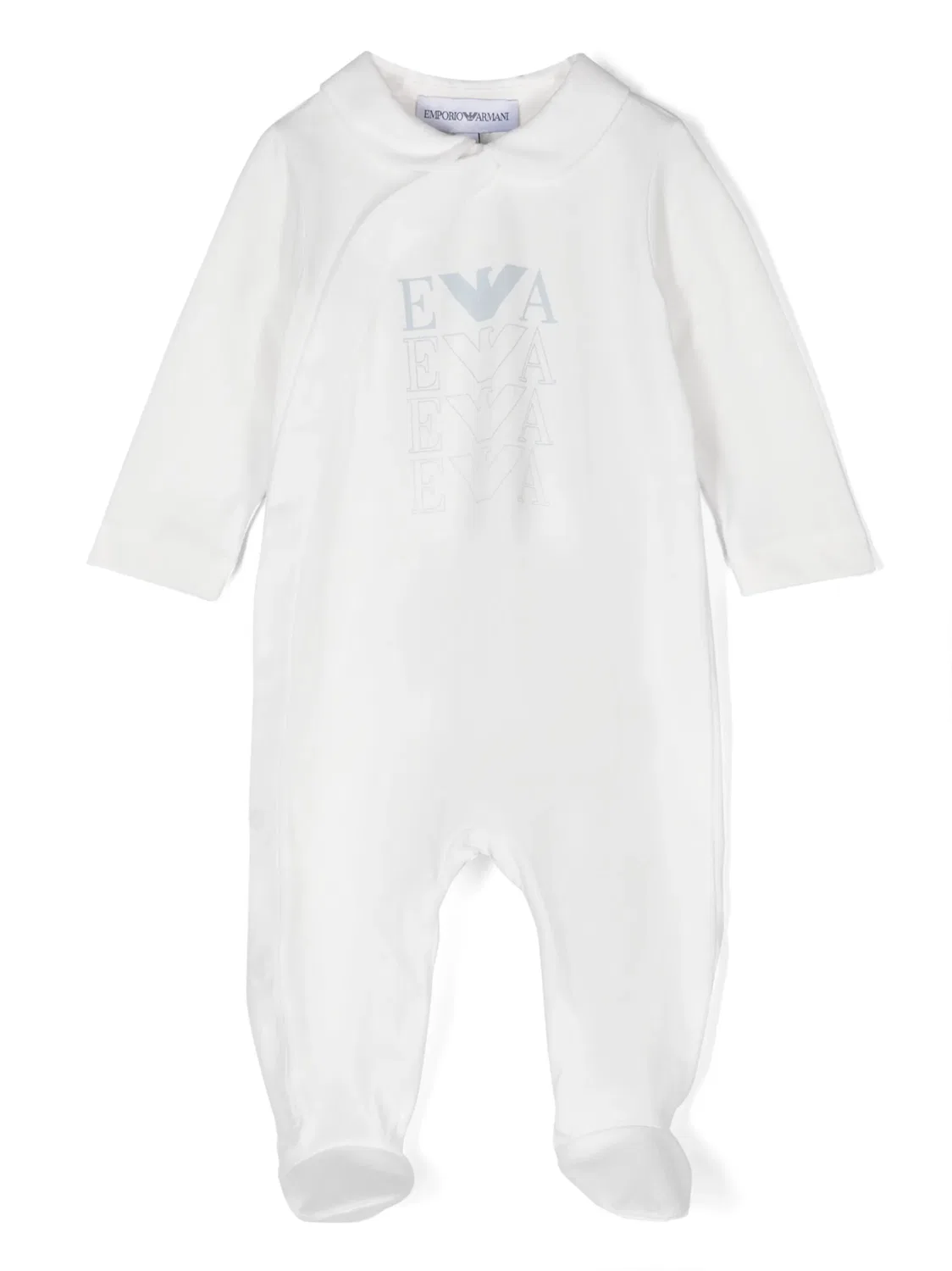 Пижамы с логотипом Emporio Armani, белый