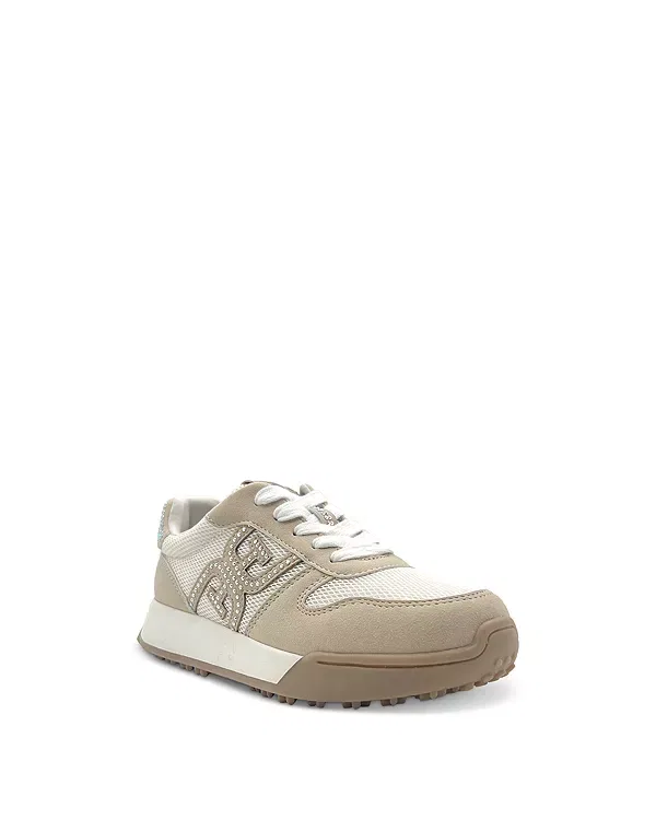 Детские кроссовки для девочек со спортивным дизайном Lenny Lee Sam Edelman, Tan