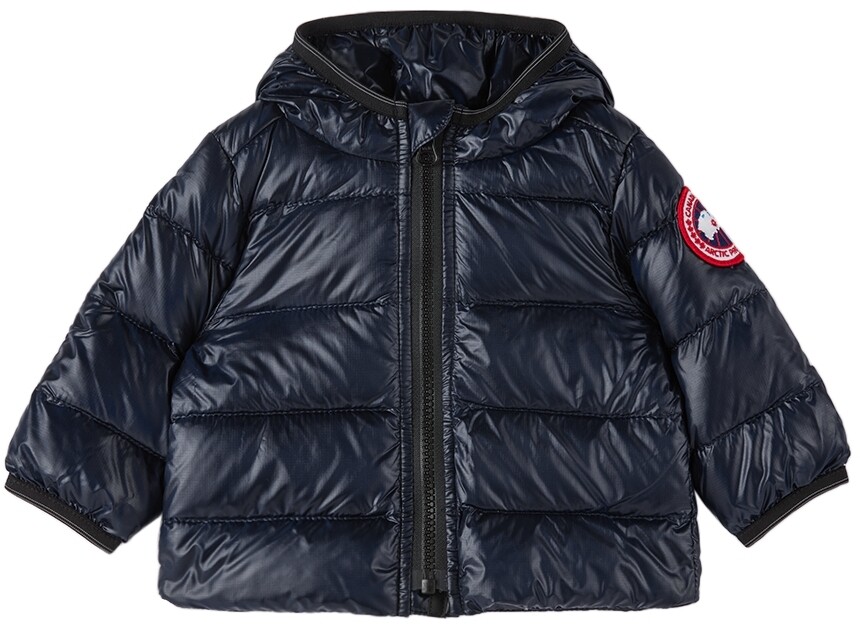 

Пуховик с капюшоном Baby Navy Crofton Canada Goose Kids