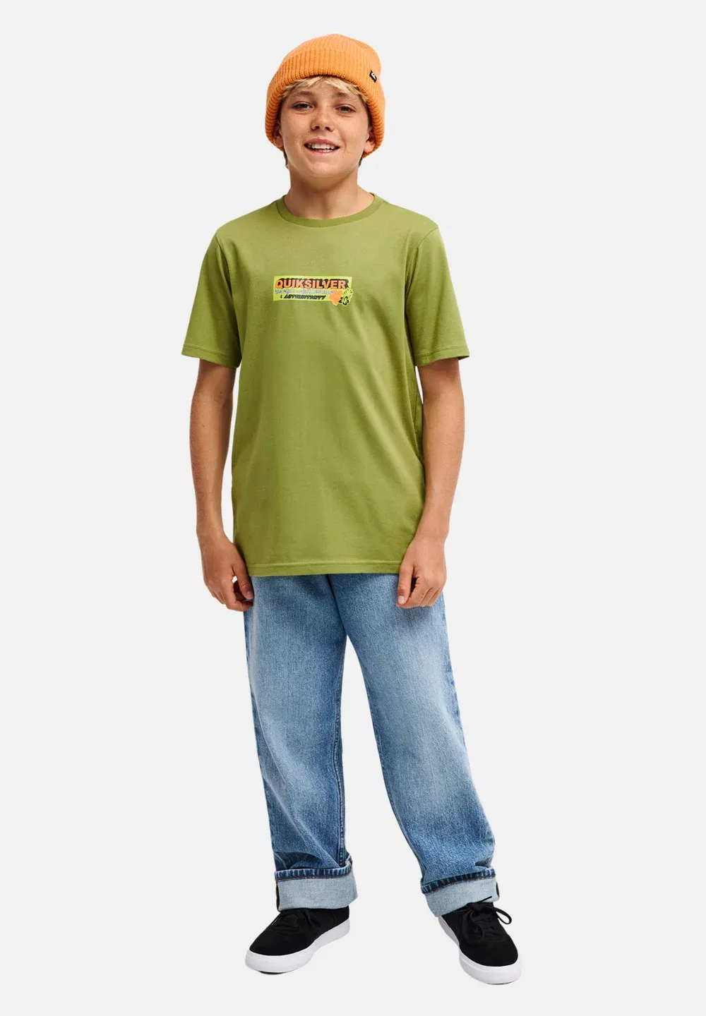 Одежда Jungen 8-16 | Топы - футболка с принтом Quiksilver, Gmv