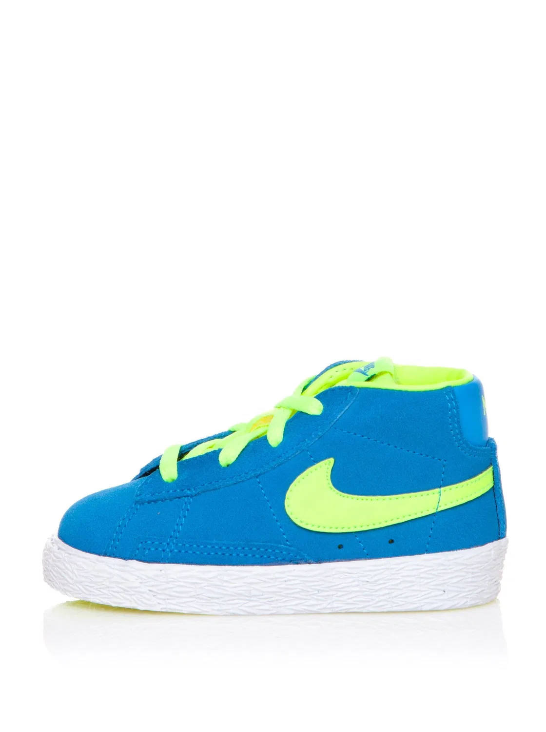 Детские кроссовки для мальчиков с кожаным верхом Mid Vintage Blazers NIKE, Clear Sky Blue — фото 4