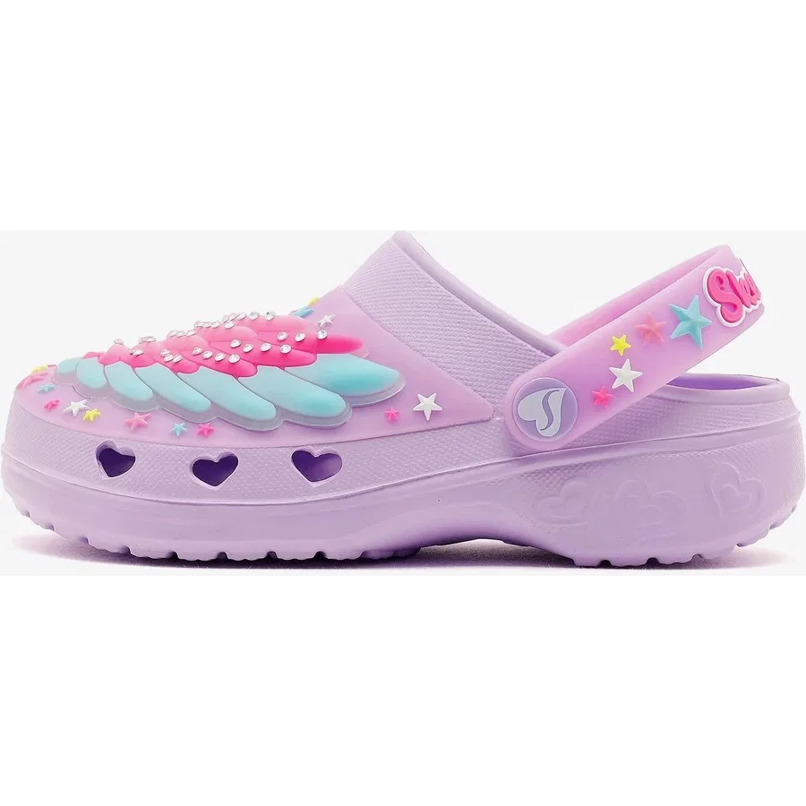Детские сандалии с подсветкой Sweetheart Wing Starts Skechers, Фиолетовый