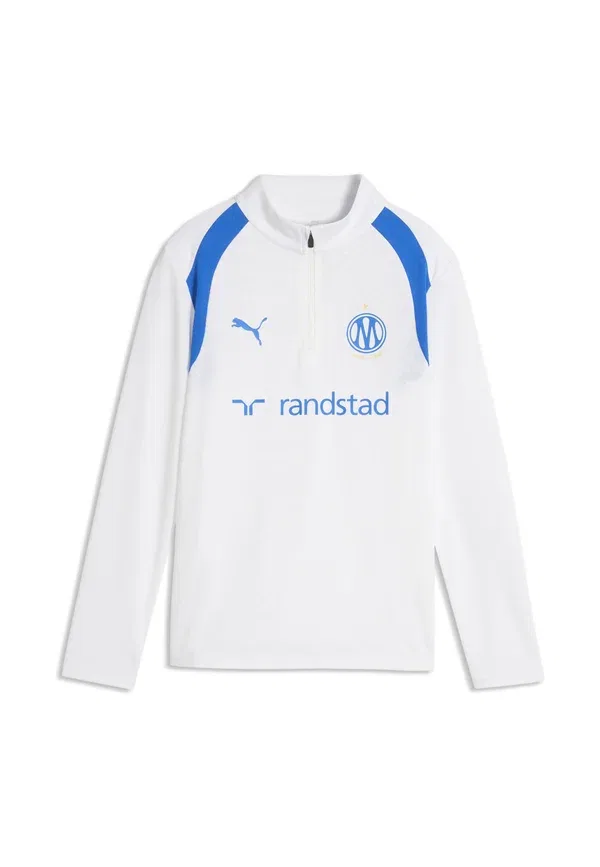 Футболка с длинным рукавом Polyester Puma White Team Royal, белый — фото 4