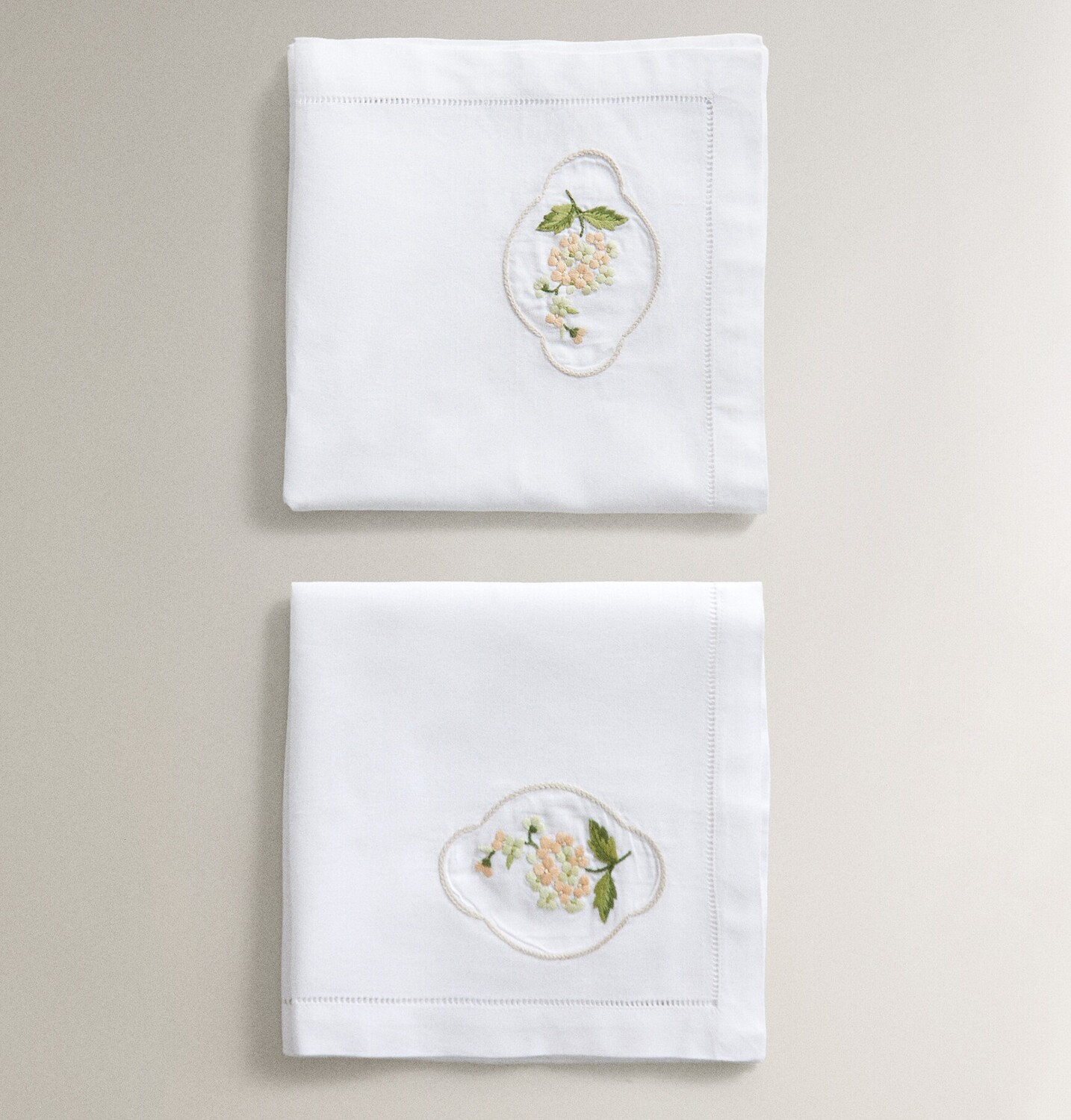 

Набор салфеток Zara Home Floral Ramie, 2 шт