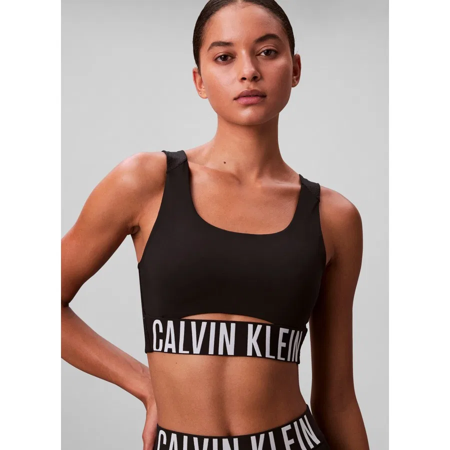 Спортивный бюстгальтер с дышащей тканью Calvin Klein, Синий — фото 2
