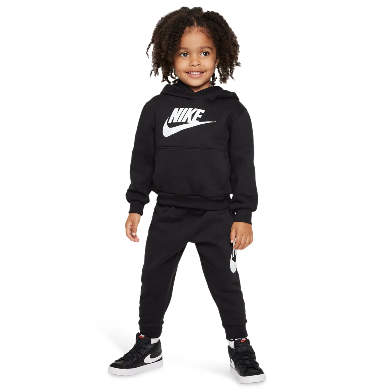 Спортивный костюм для мальчиков NSW Club Fleece Nike, черный