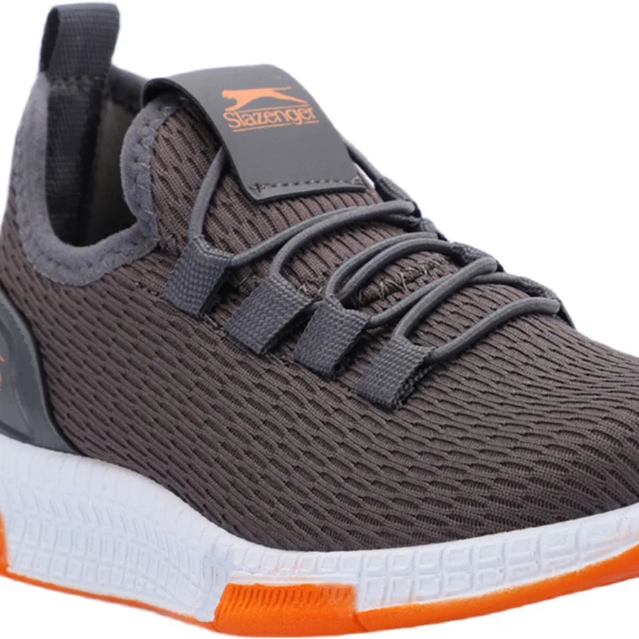 Детские кроссовки Slazenger ABENA I, Koyu Gri / Turuncu, Белый — фото 4