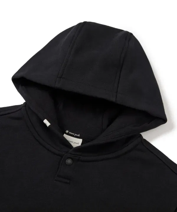 Детская футболка с капюшоном, графический принт, Snowpeak Apparel Kids, черный — фото 4