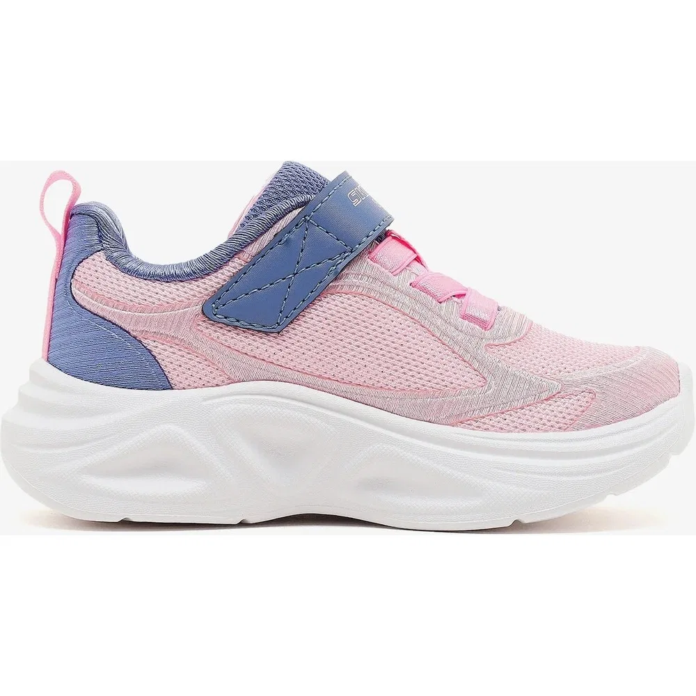 Детские кроссовки для девочек со светодиодной подсветкой Sola Glow 2.0 Skechers, Grey — фото 2