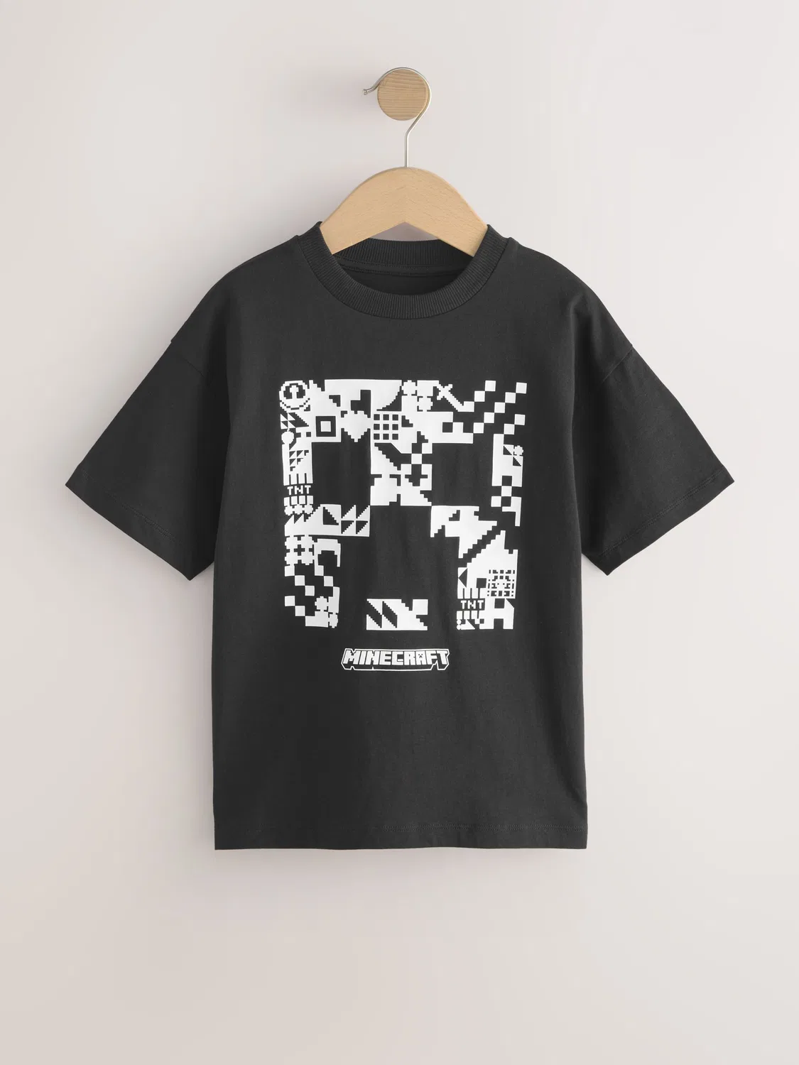 Футболка Minecraft 2 Pack Next, Stone/Black — фото 4