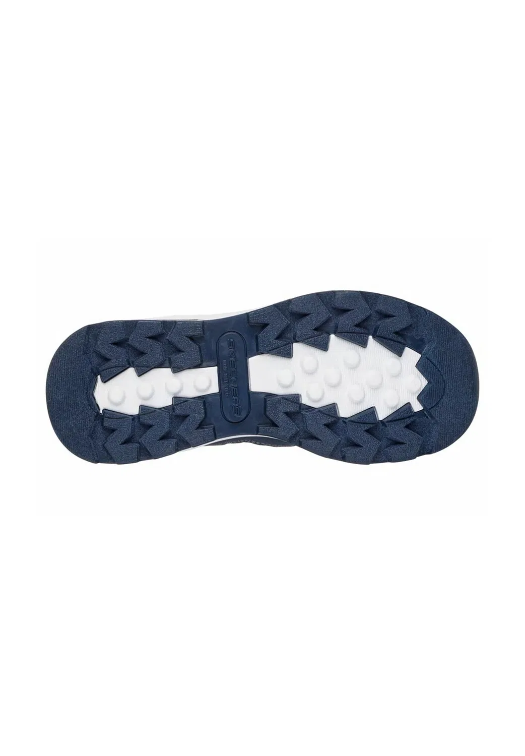 Storm Blazer - высокие кроссовки Skechers, Navy/Orange Synthetic/ Navy Textile/ Black Trim — фото 4