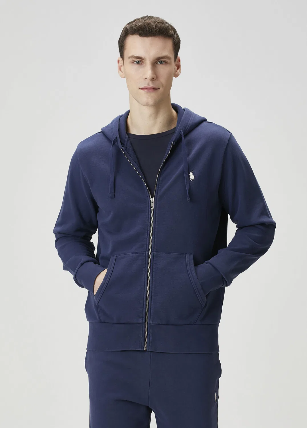 Свитшот с капюшоном Polo Ralph Lauren, lacivert