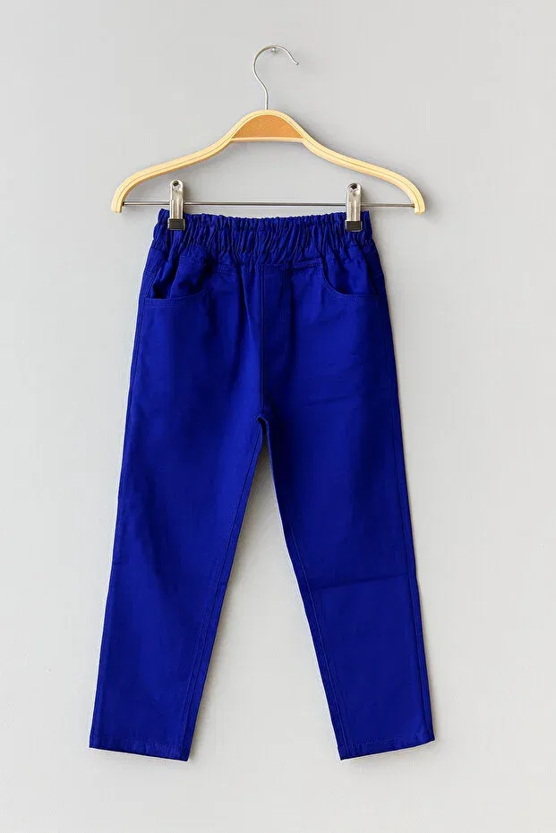 Детские брюки для мальчиков Regular fit Saks Blue Nacar Çarşı, Saks Blue — фото 4